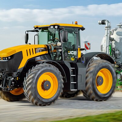 tracteur JCB pour exploitation agricole